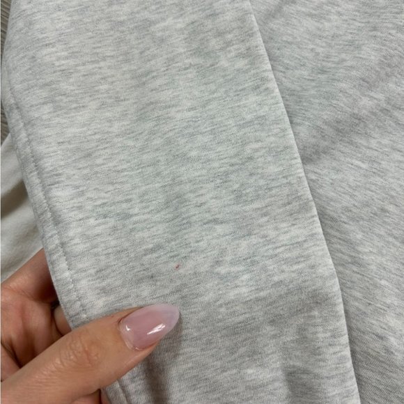 Lululemon On The Double Pullover Sweater Heathered White / Heathered White - Picture 11 of 16